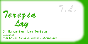 terezia lay business card